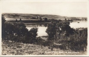 Medicine Hat Alberta Power Plant Unused Valentine Edy RPPC Postcard H18