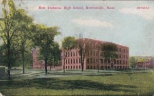 Massachusetts Newtonville New Technical High School 1912