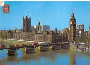 B56501 London The Houses of Parliament autobus boats bateaux  uk