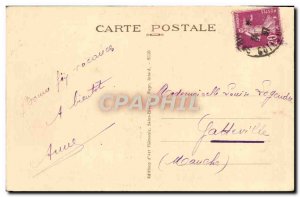 Old Postcard Saint Brieuc Monument Anatole Le Braz