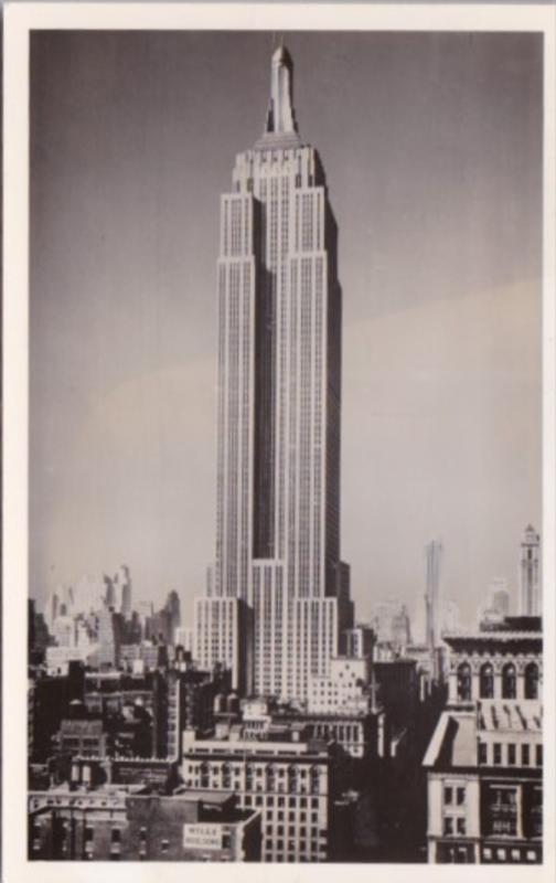 New York City Empire State Building Card Purchased Atop Empire State Building...