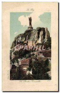 Old Postcard Le Puy Corneille rock