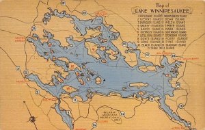 Lake Winnipesaukee New Hampshire, USA Unused 
