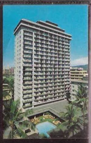 HI Honolulu Waikiki Village Hotel 1976