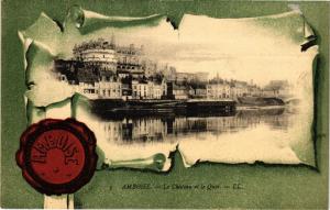 CPA AMBOISE - Le Chateau et le Quai (298653) 