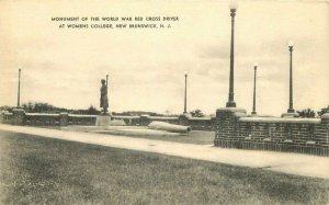 Monument World War Red Cross Driver New Brunswick New Jersey 1930s 11430