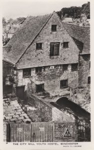 The City Mill Youth Hostel Winchester MINT Real Photo YHA Postcard