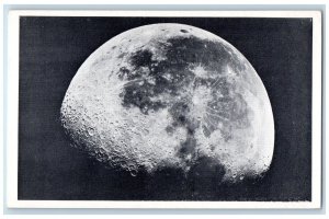 c1920 The Moon Adler Planetarium & Astronomical Museum Chicago Illinois Postcard