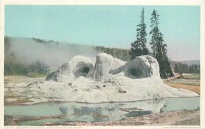 C-1910 Detroit Publishing Phostint Grotto Geyser Yellowstone Wyoming 6790