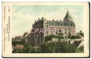 Old Postcard Chateaudun Chateau