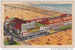 New Jersey Atlantic City Steel Pier Show Place Of The Nation