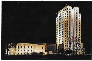 State Capitol Bismark North Dakota Built 1933 Tower has 18 Stories