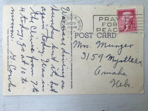 Vintage Postcard 1957 Doctors Mayo Memorial Mayo Park Rochester Minnesota