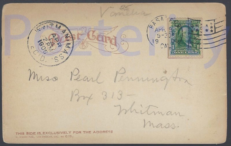 MARENGO AVENUE 1906 PASADENA CALIFORNIA