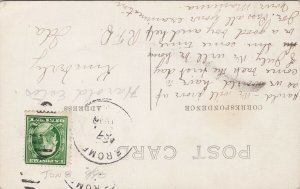 Twin Falls Idaho Bickel School c1910 MB Martin RPPC Postcard H21