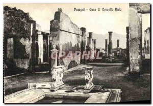 Old Postcard Pompei Casa di Cornelio Ruio