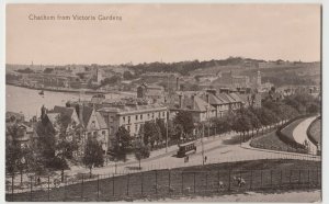 Kent; Chatham From Victoria Gardens PPC By Valentines, Unused, c 1910's 