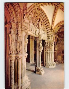 Postcard Porch of the Glory, Cathedral, Santiago De Compostela, Spain