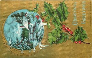 Christmas Greetings, Lot of 5, Lot Number 31