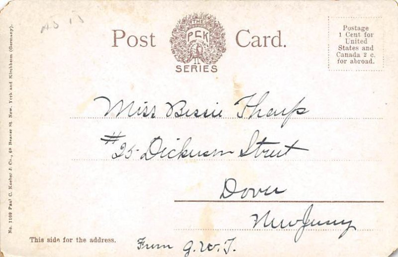 Two horses and birds Horse Writing on Back 