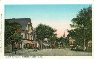 Whitefield New Hampshire Main Smith #15136 Copper Windows Postcard 21-4688