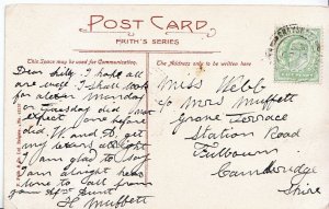 Genealogy Postcard - Family History - Webb - Fulbourn - Cambridgeshire   U2409