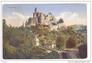 Castle, Vianden, Luxembourg, 1900-1910s
