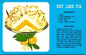 Florida Keys Key Lime Pie Recipe