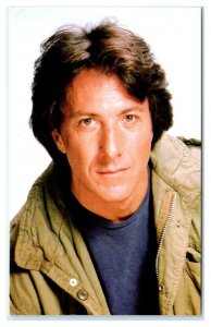 Actor DUSTIN HOFFMAN Portrait c1980s Coral-Lee Mike Roberts  Postcard