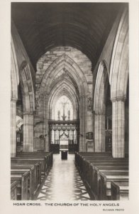 Staffordshire Postcard - Hoar Cross - The Church of The Holy Angels   RS24480