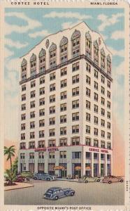 Florida Miami Cortez Hotel Opposite Miamis Post Office