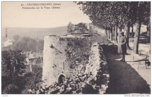 Chateau Thierry , France , 1900-10s ; Promenades sur le Vieux Chateau