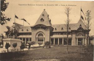 CPA MARSEILLE EXPO Nationale Coloniale 1922 - Palais de Madagascar (174171)
