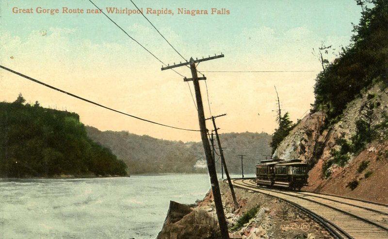 NY - Niagara Falls. Great Gorge Route, Trolley