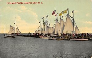 Inlet and Yachts Atlantic City, New Jersey  