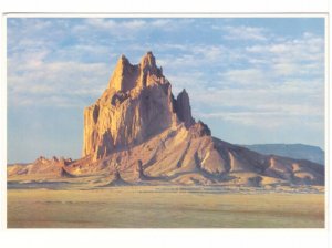 Shiprock, Rock Formation, US National Landmark, New Mexico, Chrome Postcard