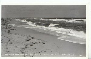 America Postcard - Surf Rolling - Miami Beach - Florida - Ref 1887A