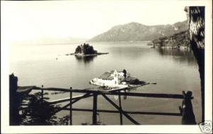 greece, PONTIKOS PONTIKONISI Island Panorama 1950s RPPC