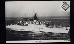 na9196 - Royal Navy Warship - HMS Undine F141 (Anti-Submarine Frigate) postcard