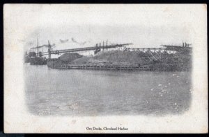 Ohio Ore Docks CLEVELAND (Cleveland Plain Dealer Post Cards) - pm1907 - Und/B