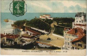 CPA Biarritz Port Vieux et Atalaye FRANCE (1126074)