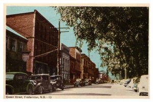 Postcard SHOP SCENE Fredericton New Brunswick NB AU8840