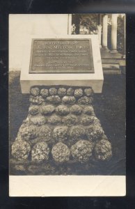 RPPC SALEM INDIANA BIRTHPLACE OF JOHN MILTON HAY REAL PHOTO POSTCARD