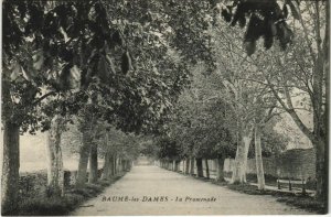 CPA BAUME-les-DAMES La Promenade (1114842)