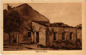 CPA Olizy bei Stenay - House Scene - Ruines (1037254)