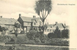 Postcard C-1905 Christ Church New Zealand undivided Hospital 23-10590