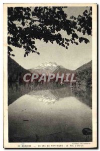 Postcard Old Morzine Montriond Lake Le Roc d'Enfer