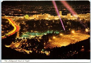 Postcard - The Hollywood Bowl at Night - Los Angeles, California