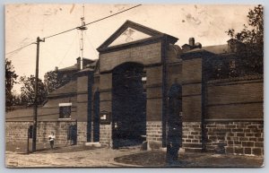 RPPC Schuylkill Arsenal Philadelphia Quartermaster Depot PA UNP Postcard F17