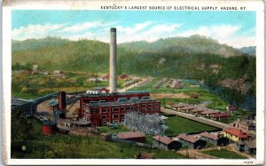 1920s Kentucky's Largest Electrical Supply Hazard KY Postcard